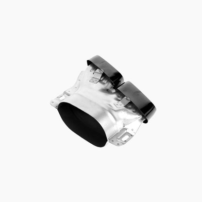 Gloss Black Exhaust Tips for Mercedes Benz C63 AMG W205 (2015-2021)