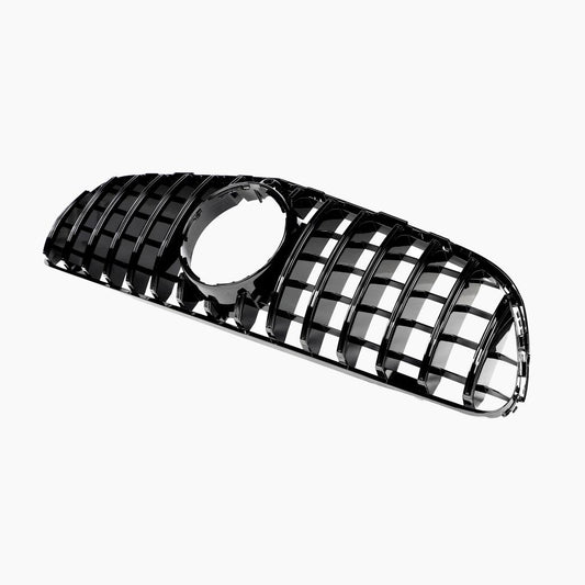 Gloss Black Front Grille for Mercedes Benz GLC X253 (SUV) Pre-Facelift (2016-2019)