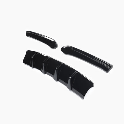 Gloss Black Rear Diffuser For Volkswagen Seat Leon MK3.5(2017–2020)