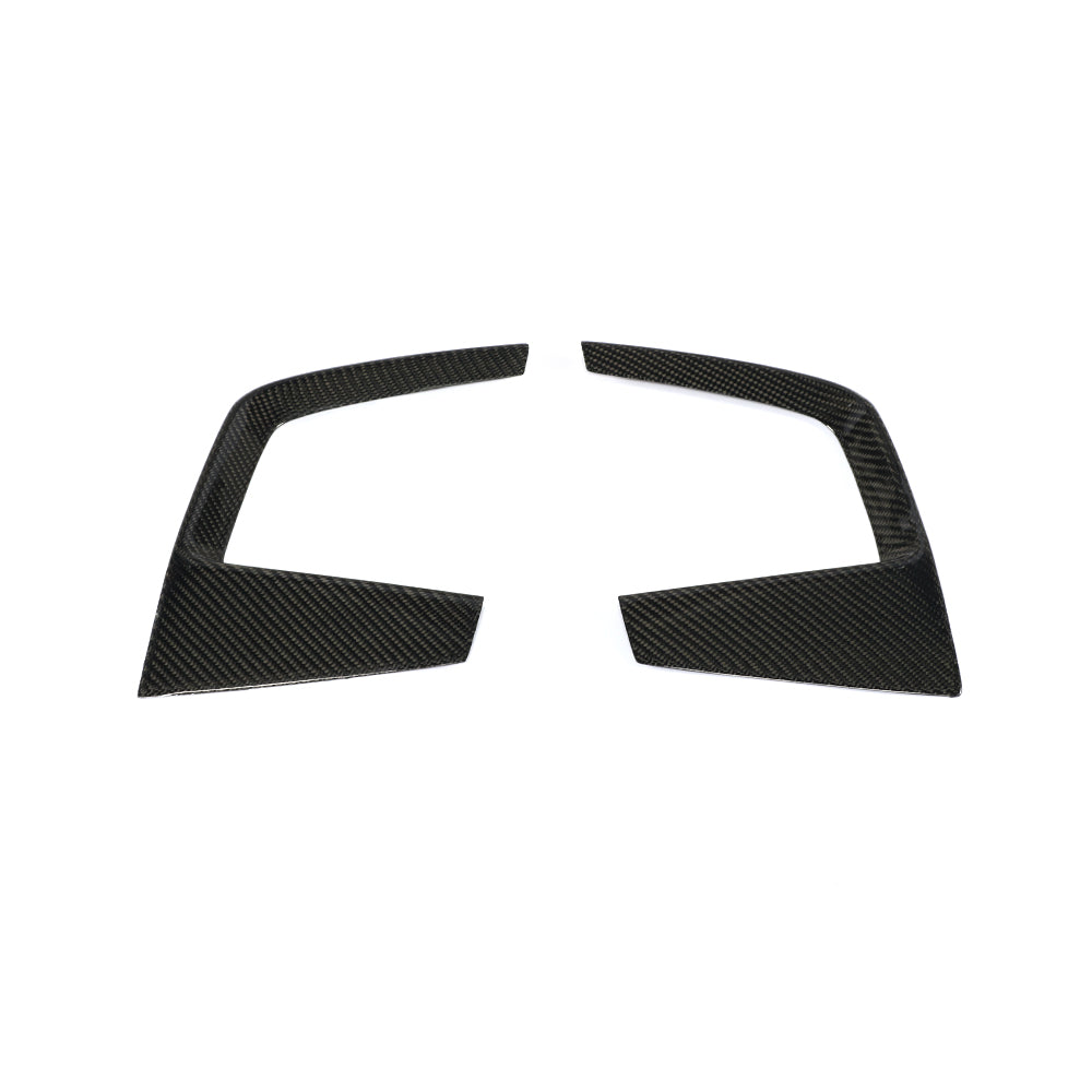 ST Style Carbon Fiber Front Canards For Audi S4 B9 Pre-LCl (2016-2019)