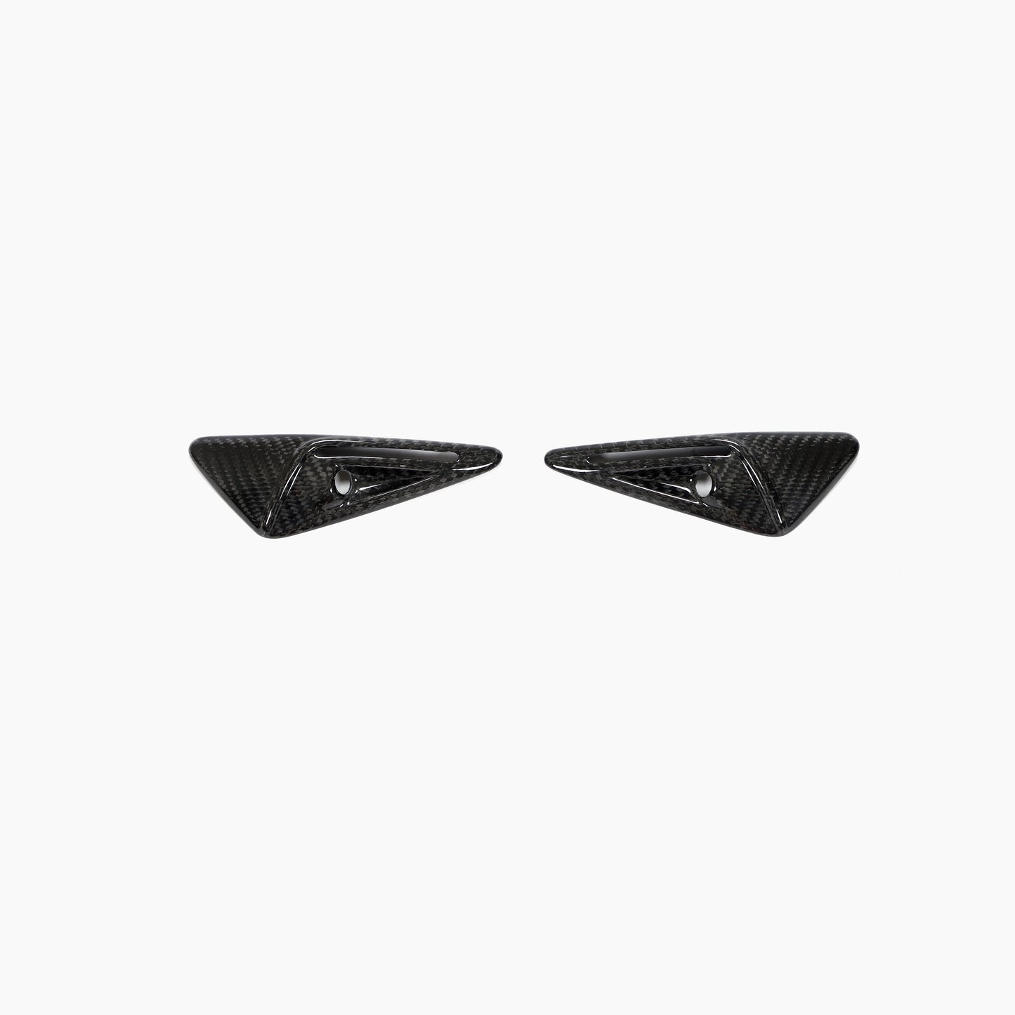Tesla Model 3/Model Y 2020-2023 Side Fender Camera Vent Cover Trim Carbon Fiber