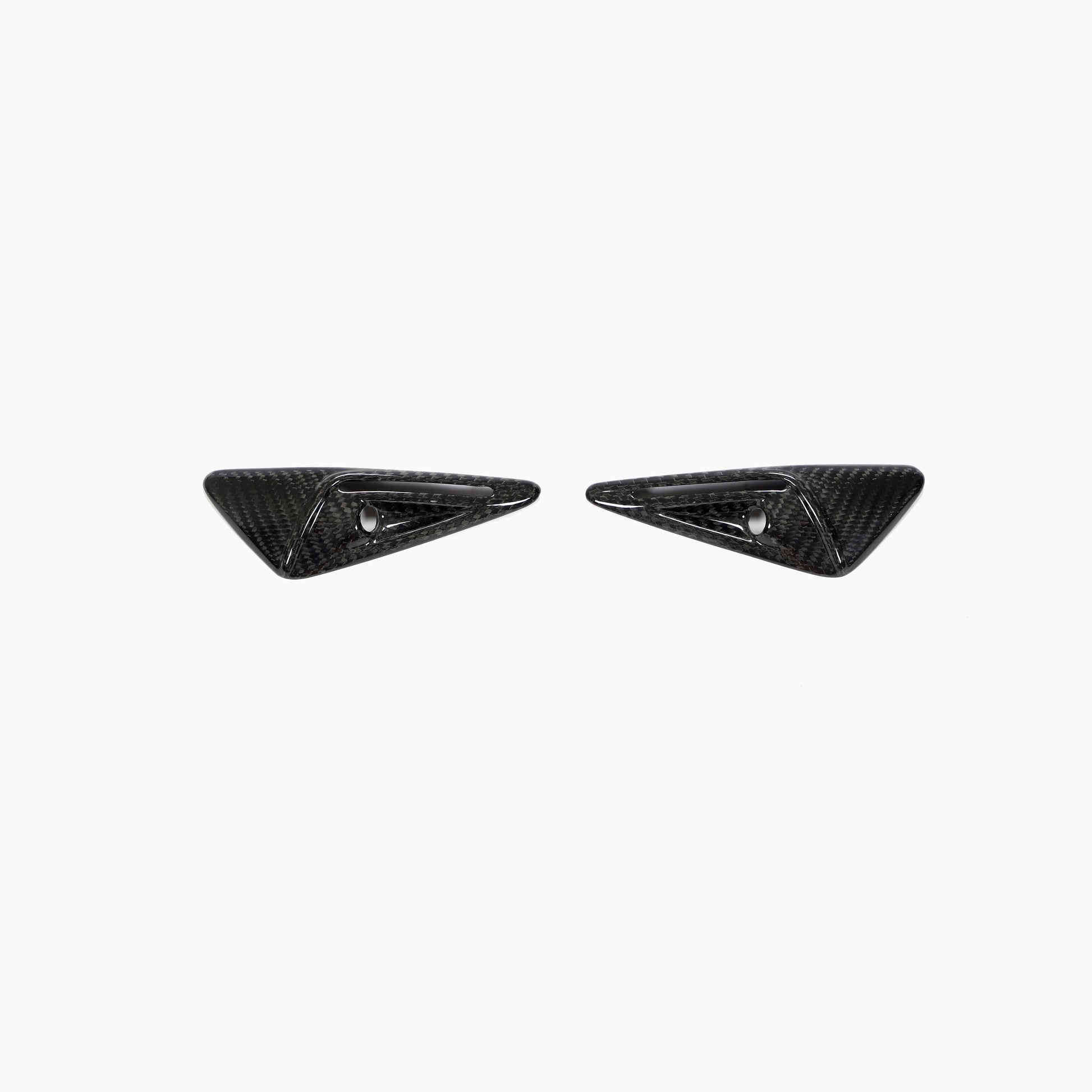 Tesla Model 3/Model Y 2020-2023 Side Fender Camera Vent Cover Trim Carbon Fiber