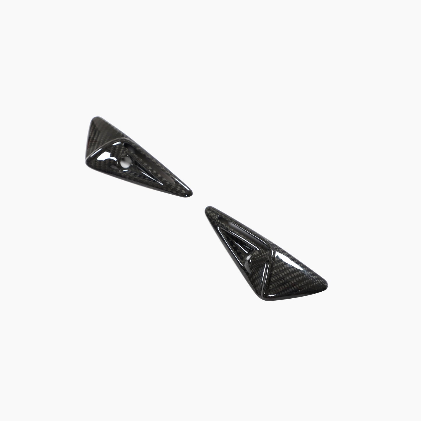 Tesla Model 3/Model Y 2020-2023 Side Fender Camera Vent Cover Trim Carbon Fiber
