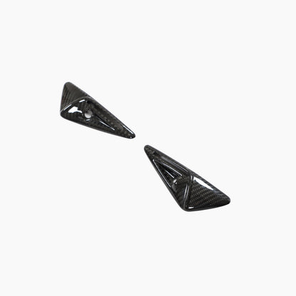 Tesla Model 3/Model Y 2020-2023 Side Fender Camera Vent Cover Trim Carbon Fiber