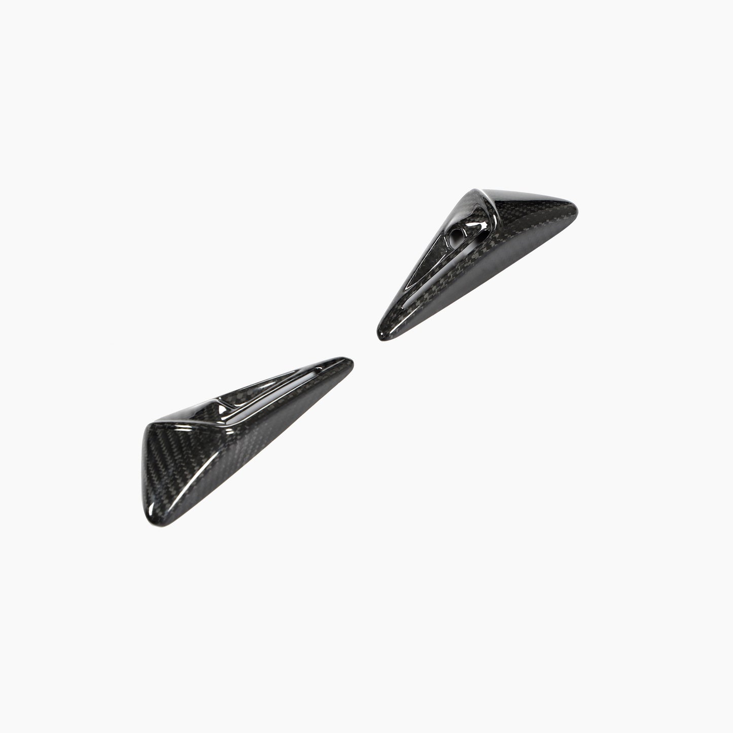 Tesla Model 3/Model Y 2020-2023 Side Fender Camera Vent Cover Trim Carbon Fiber