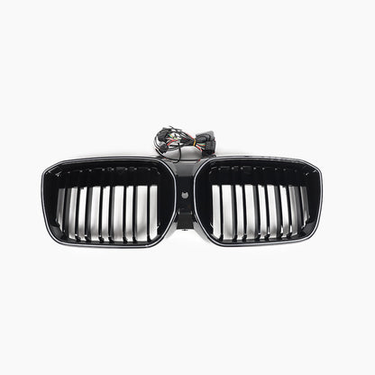 Dual Slat Kidney Grille with LED For BMW X3 & iX3 G08(2021-present)