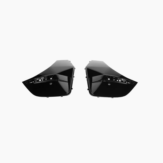 BMW 4 Series Gran Coupe G26 (2021–present) 430i MP Competition Rear Diffuser For G26(4D) Gloss Black