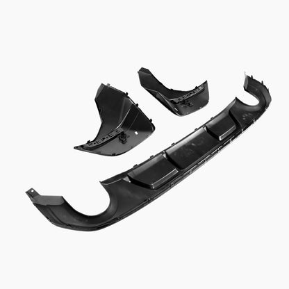 BMW 4 Series Gran Coupe G26 (2021–present) 430i MP Competition Rear Diffuser For G26(4D) Gloss Black