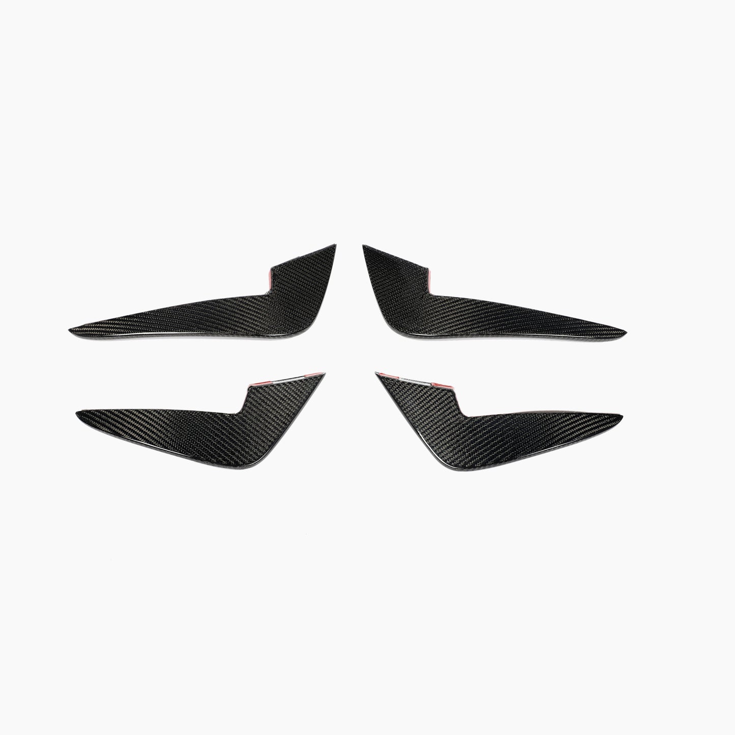 AC Style Carbon Fiber Front Canards for BMW M2 F87 (2016-2018)