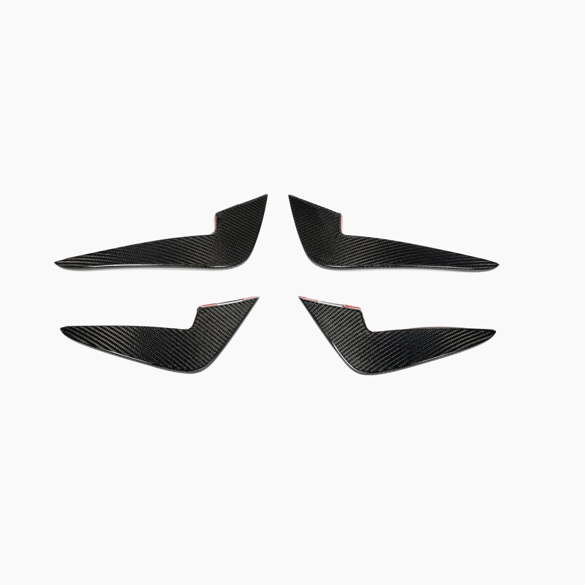 AC Style Carbon Fiber Front Canards for BMW M2 F87 (2016-2018)