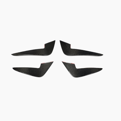 AC Style Carbon Fiber Front Canards for BMW M2 F87 (2016-2018)