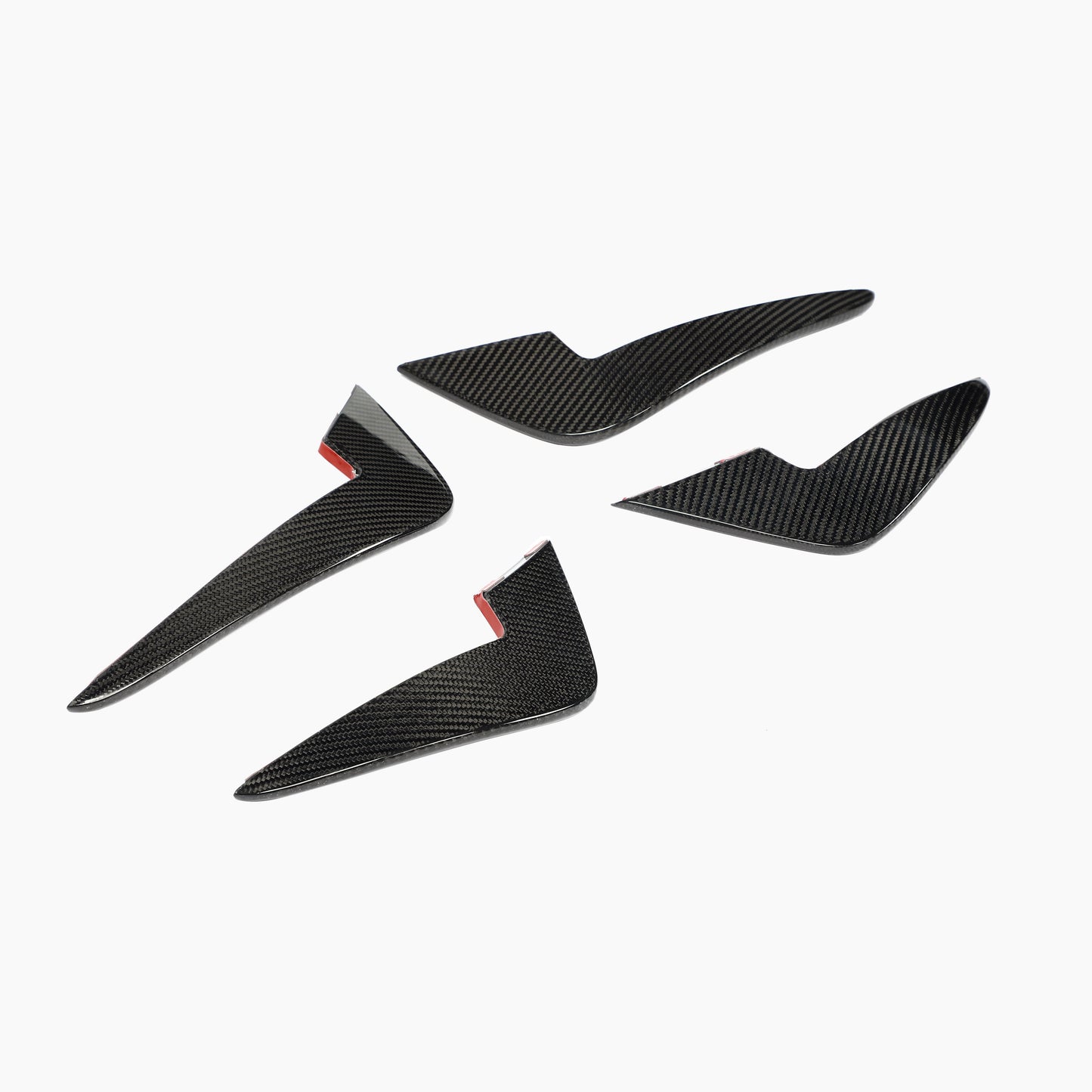 AC Style Carbon Fiber Front Canards for BMW M2 F87 (2016-2018)