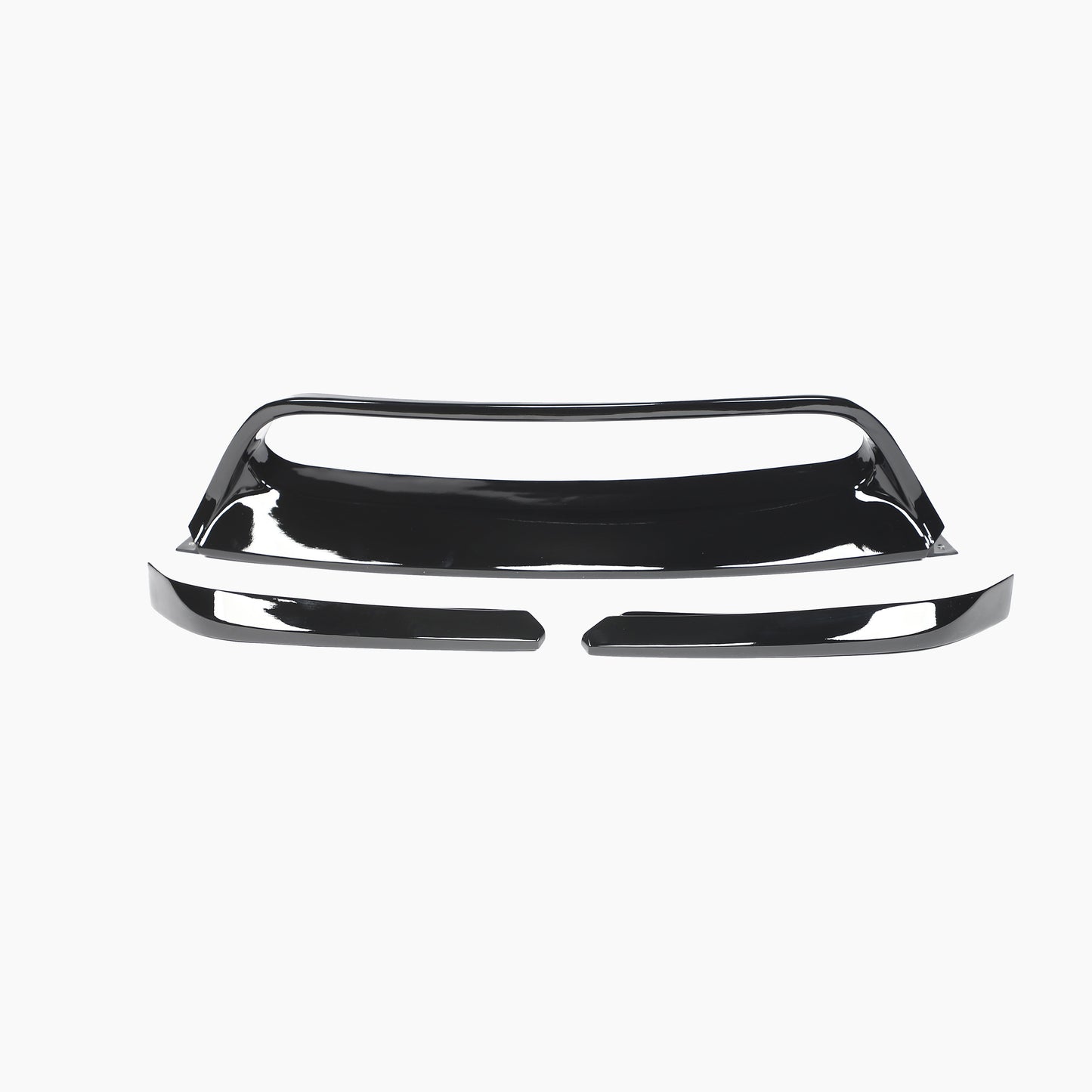 V Style Gloss Black Front Lip for BMW X5 E70 (2007-2013), X6 E71 (2008-2014)