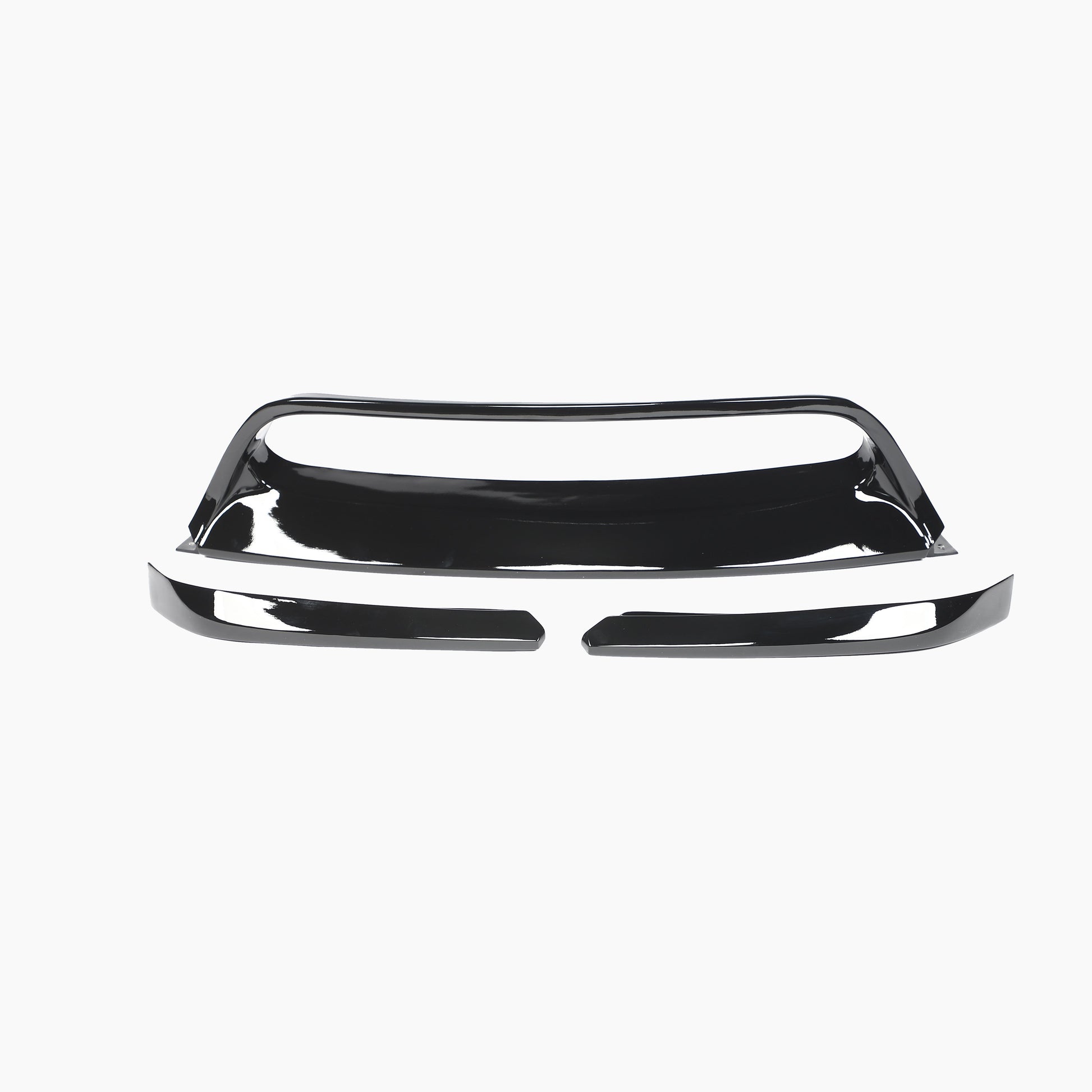 V Style Gloss Black Front Lip for BMW X5 E70 (2007-2013), X6 E71 (2008-2014)