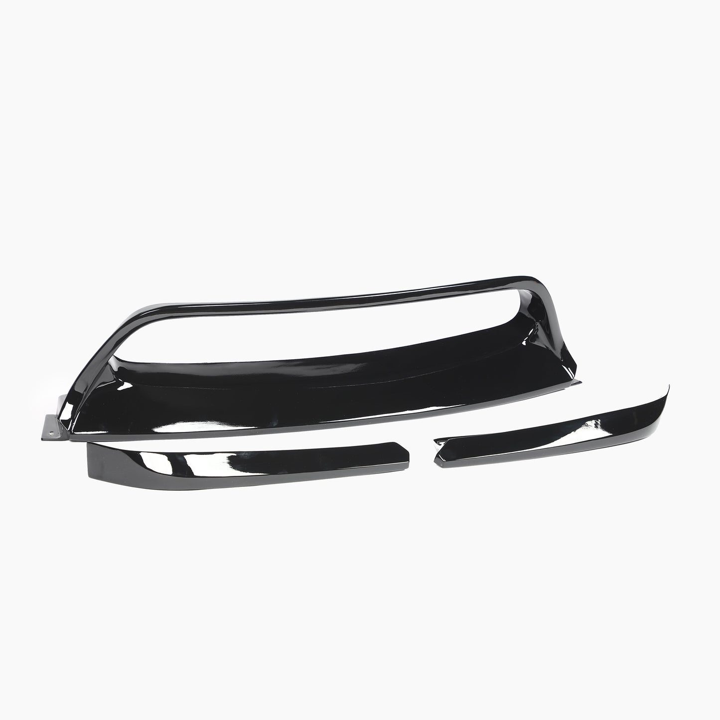 V Style Gloss Black Front Lip for BMW X5 E70 (2007-2013), X6 E71 (2008-2014)