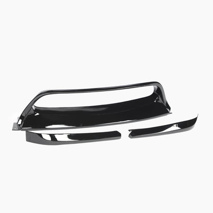 V Style Gloss Black Front Lip for BMW X5 E70 (2007-2013), X6 E71 (2008-2014)
