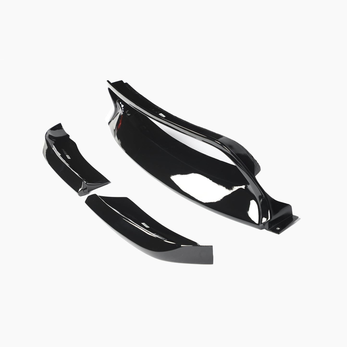 V Style Gloss Black Front Lip for BMW X5 E70 (2007-2013), X6 E71 (2008-2014)