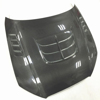 RS Style Carbon Fiber Engine Hood Cover for Audi A3/S3 8V Pre-LCI (2012-2016)