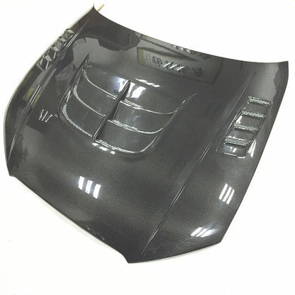 RS Style Carbon Fiber Engine Hood Cover for Audi A3/S3 8V Pre-LCI (2012-2016)