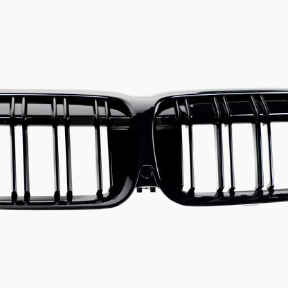 Dual Slat Gloss Black Front Grille For BMW 3 Series G20(2019–present)