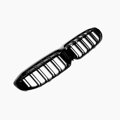 Dual Slat Gloss Black Front Grille For BMW 3 Series G20(2019–present)