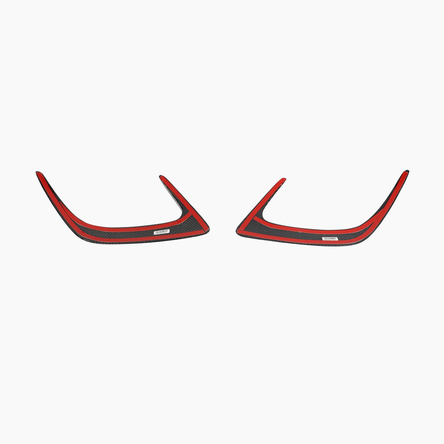 ST Style Carbon Fiber Rear Canards For Mercedes Benz C Class C63 AMG W205 Pre-Facelift 2015-2018