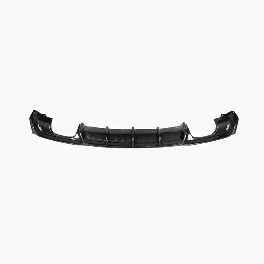 ST Style Carbon Fiber Rear Diffuser for BMW 3 Series F30 M Sport (2012-2019) Quad Muffler Twin Outlet