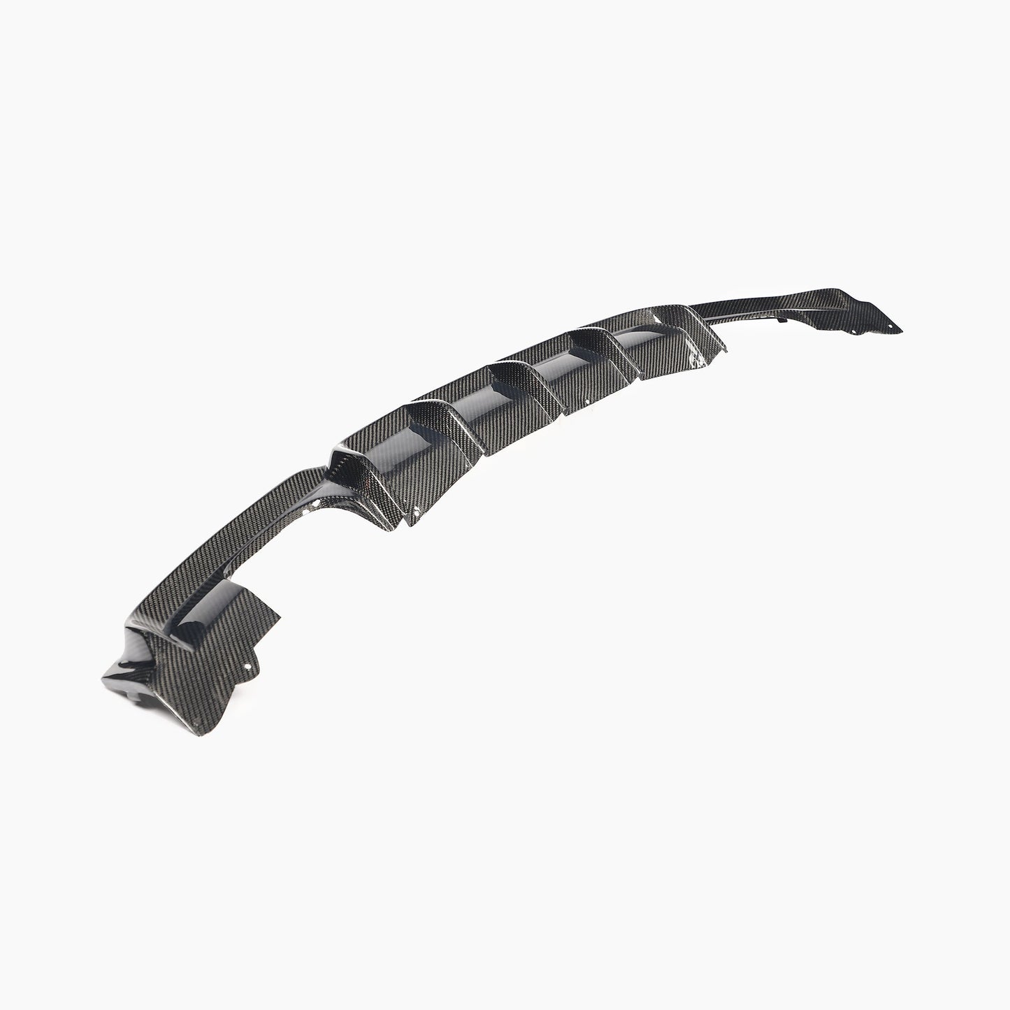 ST Style Carbon Fiber Rear Diffuser for BMW 3 Series F30 M Sport (2012-2019) Quad Muffler Twin Outlet