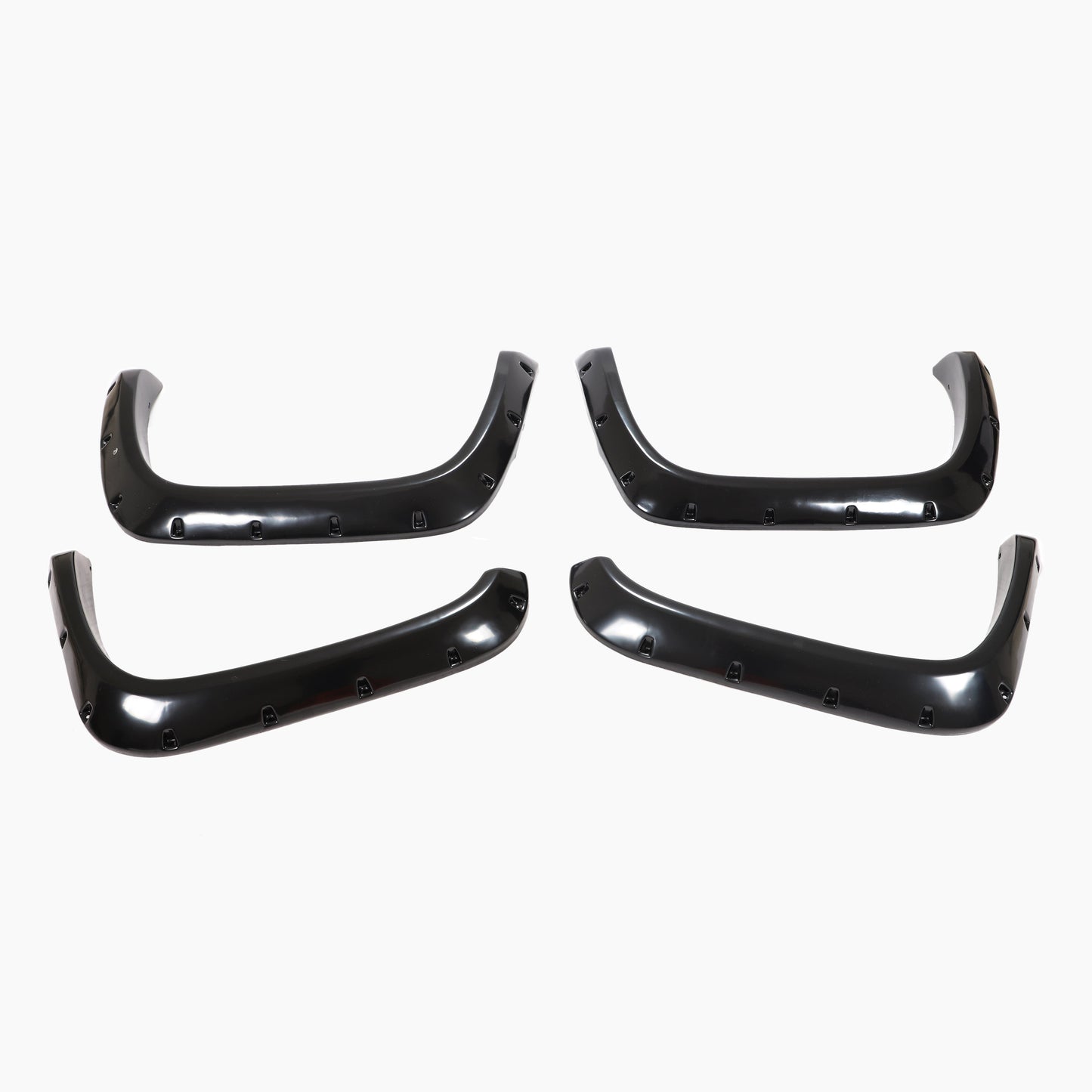 ST Style Gloss Black Wheel Arches Flares for Dodge Ram Pickup (1994-2002)