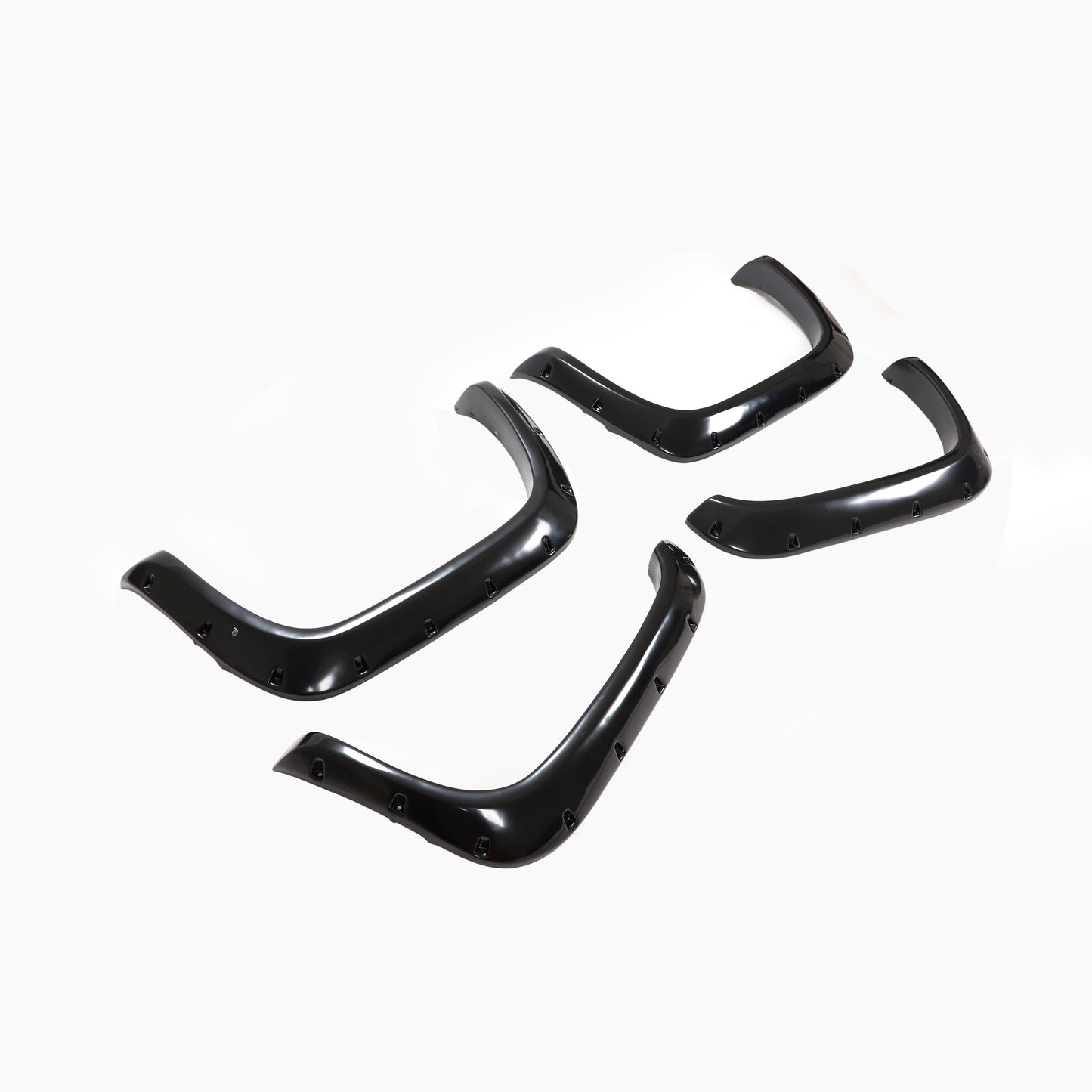 ST Style Gloss Black Wheel Arches Flares for Dodge Ram Pickup (1994-2002)