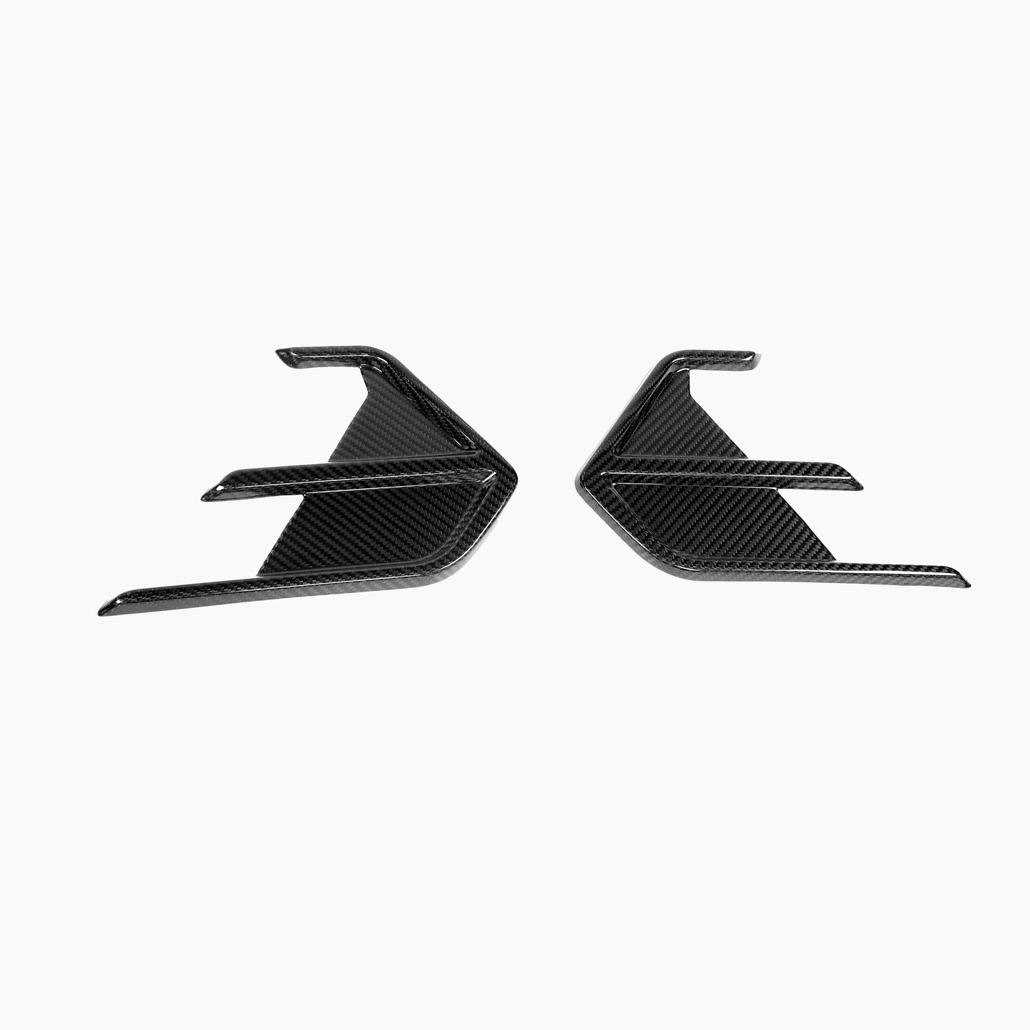 ABT Style Carbon Fiber Rear Splitters for Audi RS7 RS6 C8 Sportback (2019-2024)