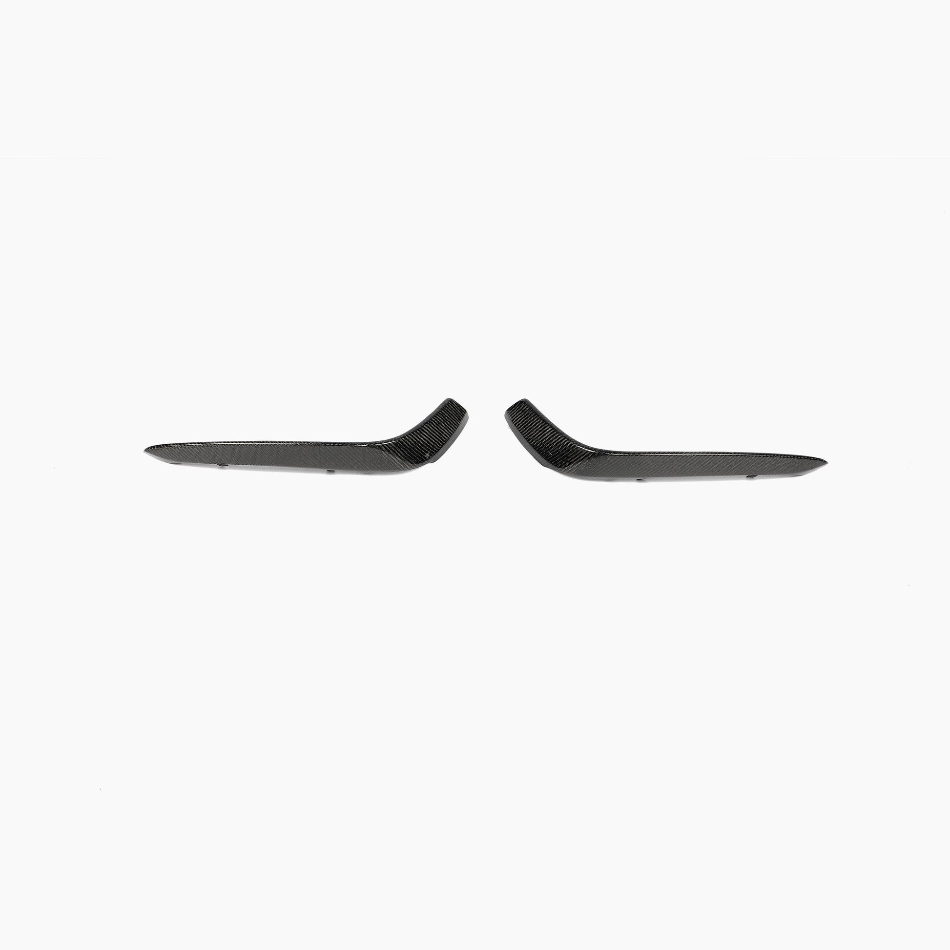 ST Style Carbon Fiber Front Canards for Mercedes Benz C Class C63 AMG W205 Pre-Facelift 2015-2018