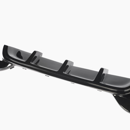 JC Style Gloss Black Rear Diffuser for BMW 6 Series, M6 F06/F12/F13 (2011-2018)