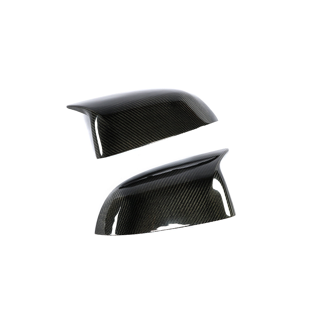 Carbon Fiber REPLACEMENT mirror cover for BMW X3 G01 Pre-LCI(2017-2021)/X4 G02 Pre-LCI(2018-2021)/X5 G05 Pre-LCI(2019-2023)/X6 G06 Pre-LCI(2019-2023)/X7 G07 Pre-LCI(2019-2023)