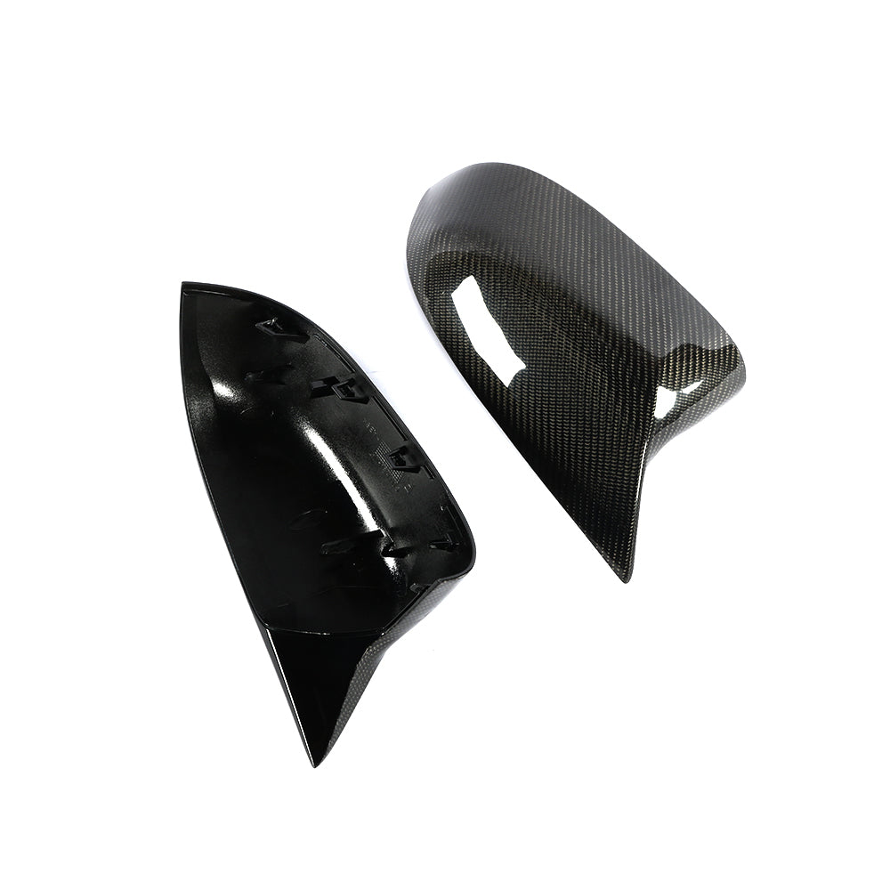 Carbon Fiber REPLACEMENT mirror cover for BMW X3 G01 Pre-LCI(2017-2021)/X4 G02 Pre-LCI(2018-2021)/X5 G05 Pre-LCI(2019-2023)/X6 G06 Pre-LCI(2019-2023)/X7 G07 Pre-LCI(2019-2023)