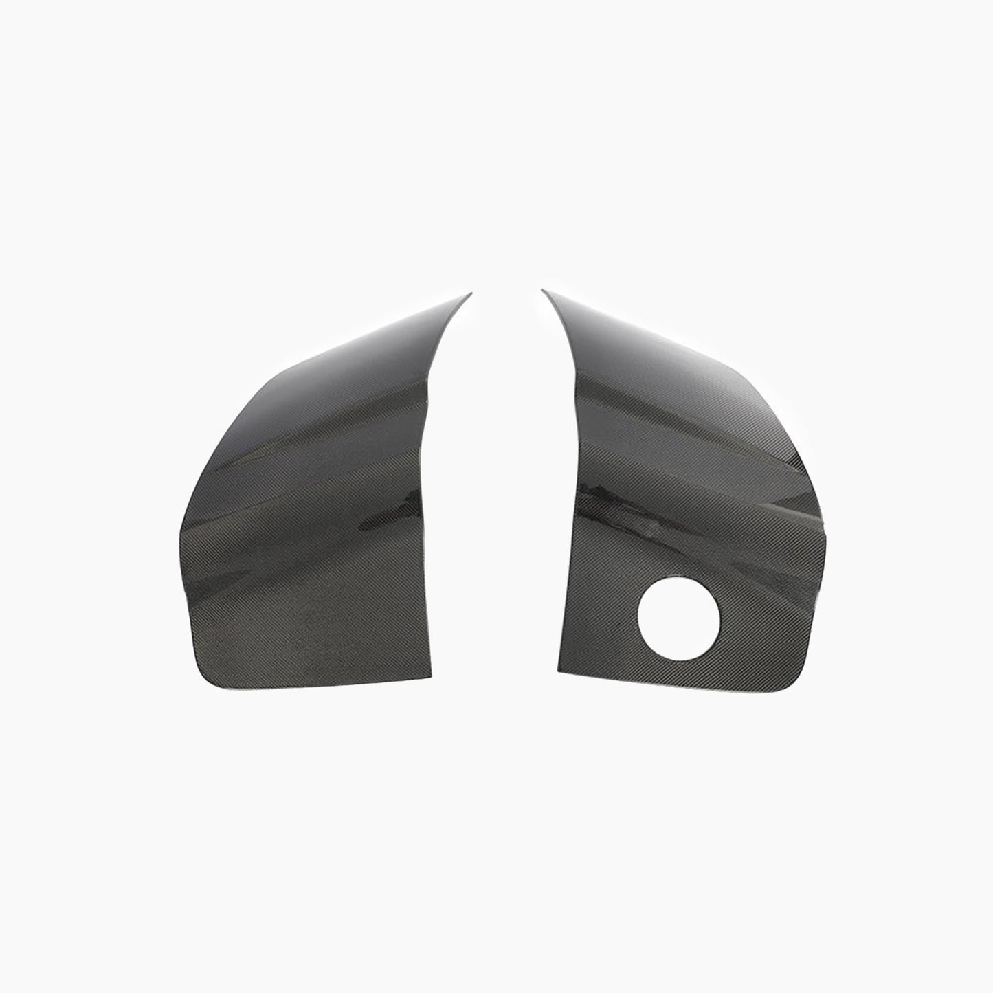 Carbon Fiber Door Blade Fenders For Audi R8 Type 42 Pre‑LCI  &LCI  (2007-2015)