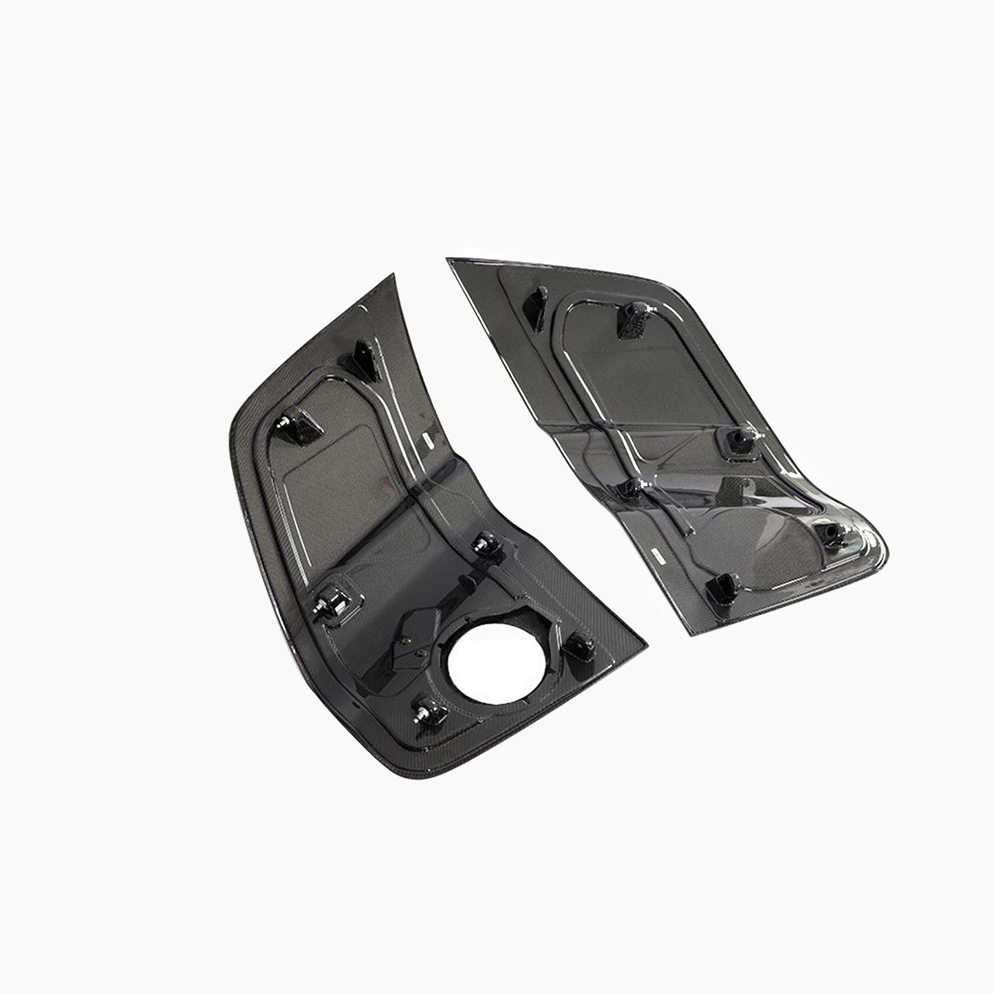 Carbon Fiber Door Blade Fenders For Audi R8 Type 42 Pre‑LCI  &LCI  (2007-2015)