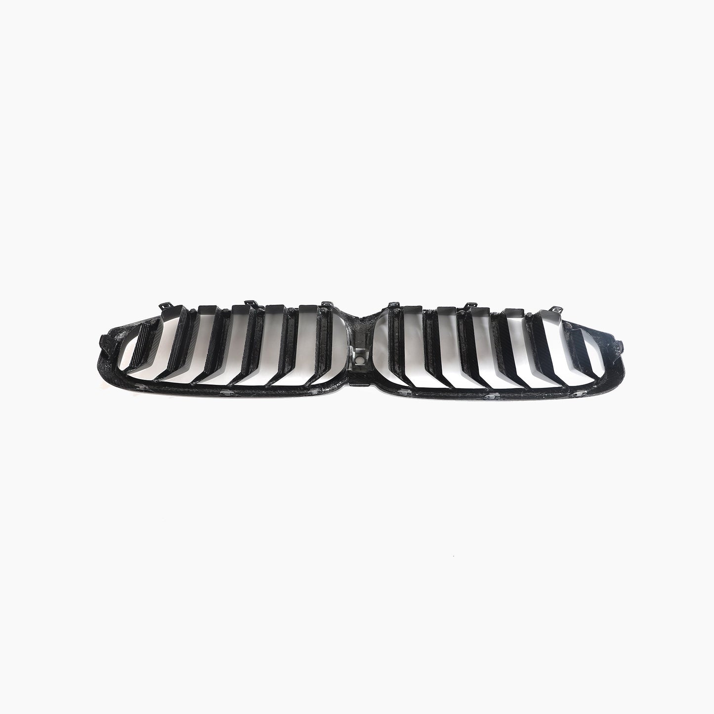 ST Style Carbon Fiber Dual Slat Front Grille for BMW 5 Series G30 G31, F90 M5 LCI (2020–2023)