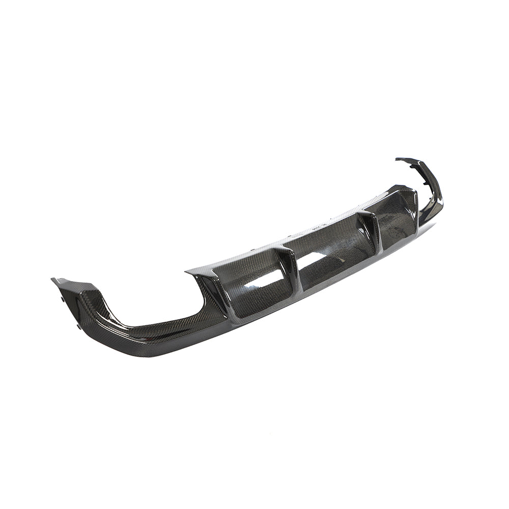 3D Style Carbon Fiber Rear Diffuser for BMW 4 Series, i4 G26 Gran Coupé (2021+)(Double Single Out)