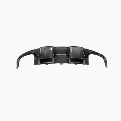 Carbon Fiber Rear Diffuser For Audi S4 Sedan 4-Door (2008-2012)