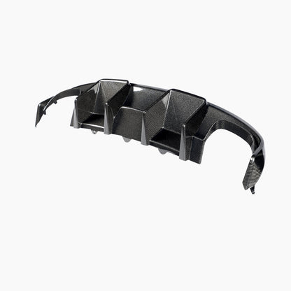 Carbon Fiber Rear Diffuser For Audi S4 Sedan 4-Door (2008-2012)