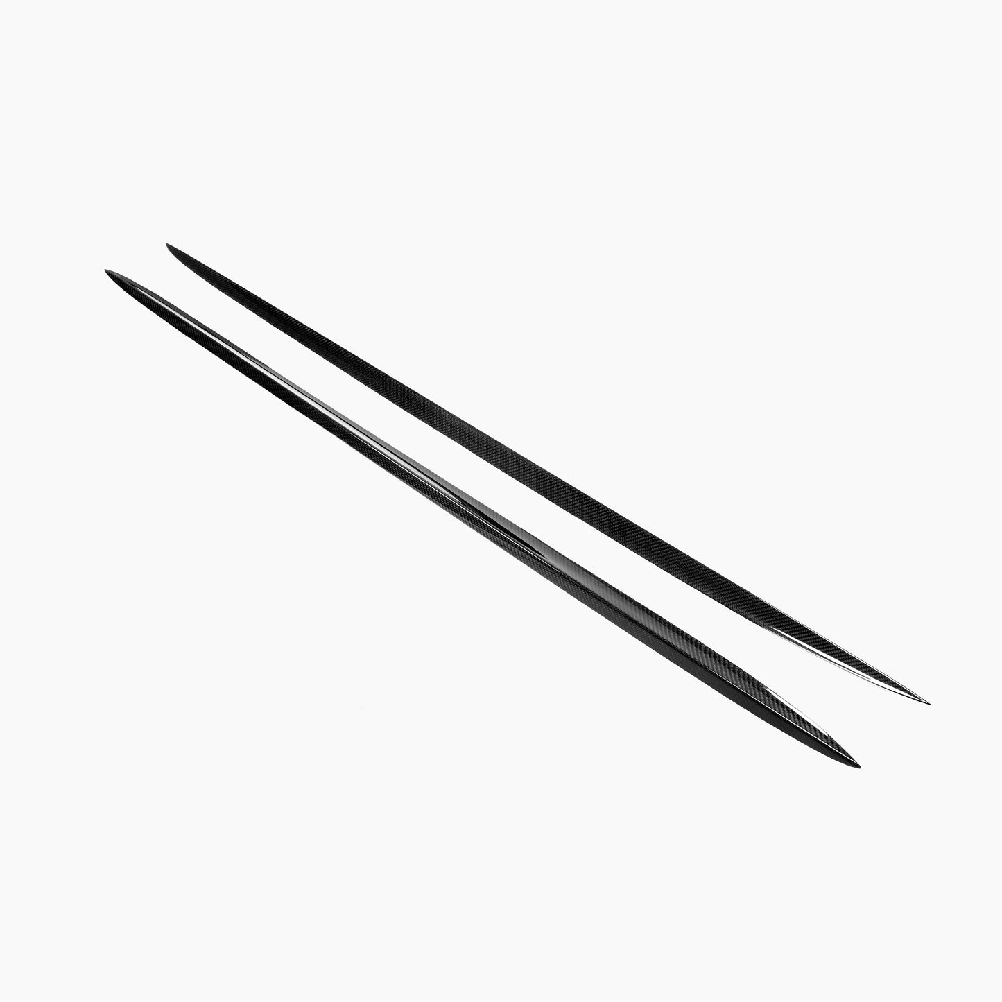 ST Style Carbon Fiber Side Skirt for Mercedes Benz CLS C218 Facelift (2015–2017)