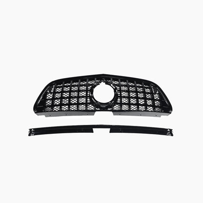Black Front Grille For Mercedes Benz Vito W447 Pre‑Facelift (2014–2019)
