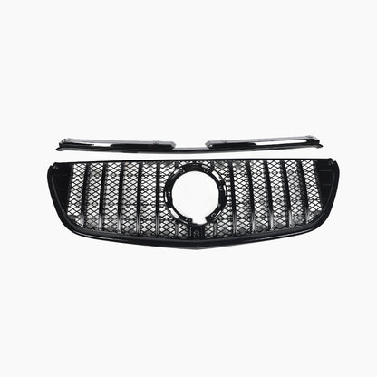 Black Front Grille For Mercedes Benz Vito W447 Pre‑Facelift (2014–2019)