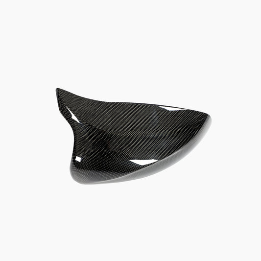 ST Style Carbon Fiber replacement Mirror Caps for Audi A3 8V 8.5V (2012-2020) (With Lane Assist)