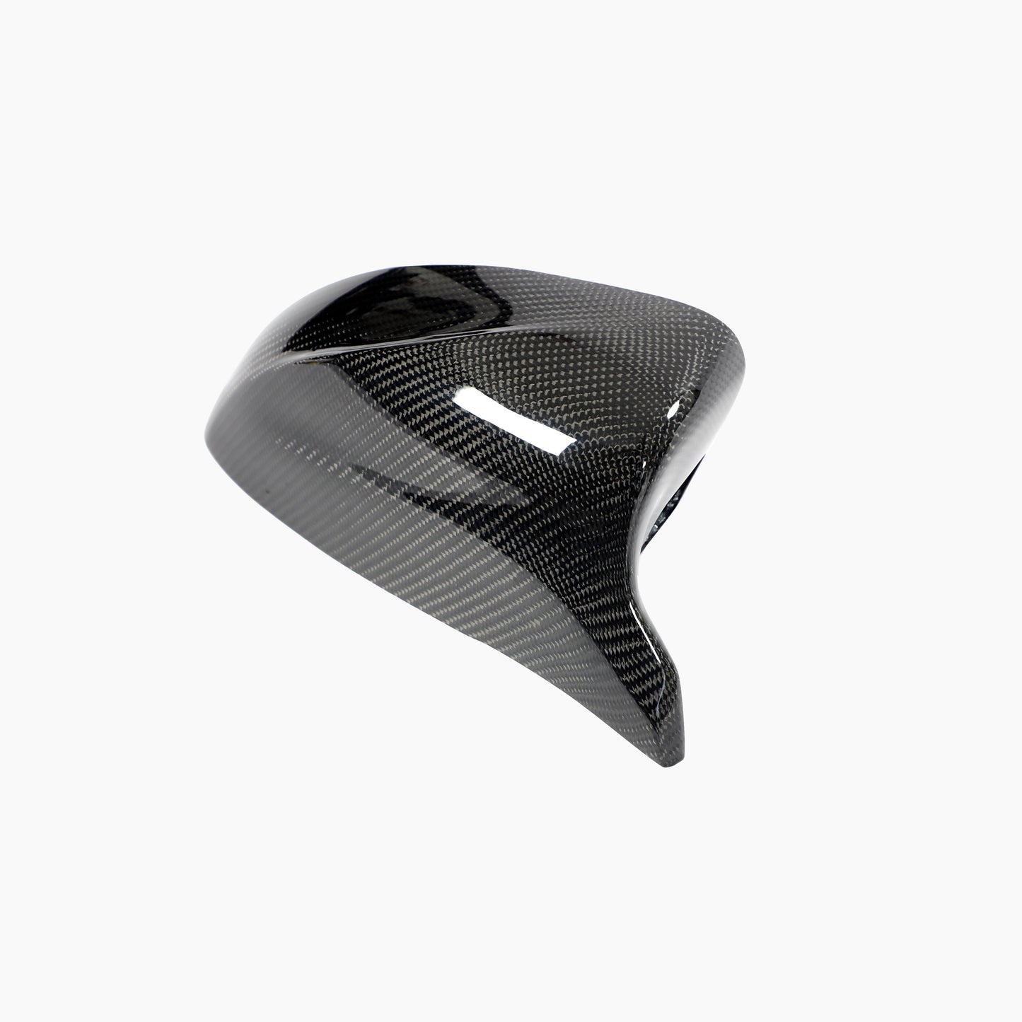 ST Style Carbon Fiber replacement  Mirror Caps for Audi A3 8V 8.5V (2012-2020) (With Lane Assist)