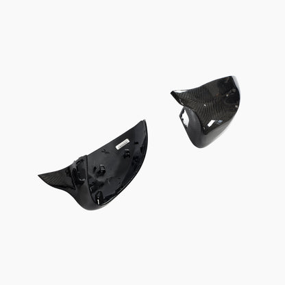 ST Style Carbon Fiber replacement  Mirror Caps for Audi A3 8V 8.5V (2012-2020) (With Lane Assist)