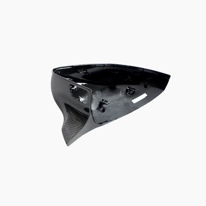 ST Style Carbon Fiber replacement  Mirror Caps for Audi A3 8V 8.5V (2012-2020) (With Lane Assist)