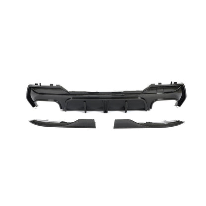 ST Style Carbon Fiber Rear Diffuser With Splitter for BMW 4 Series G22 G23 M Sport (2021+)