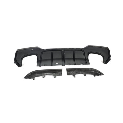ST Style Carbon Fiber Rear Diffuser With Splitter for BMW 4 Series G22 G23 M Sport (2021+)